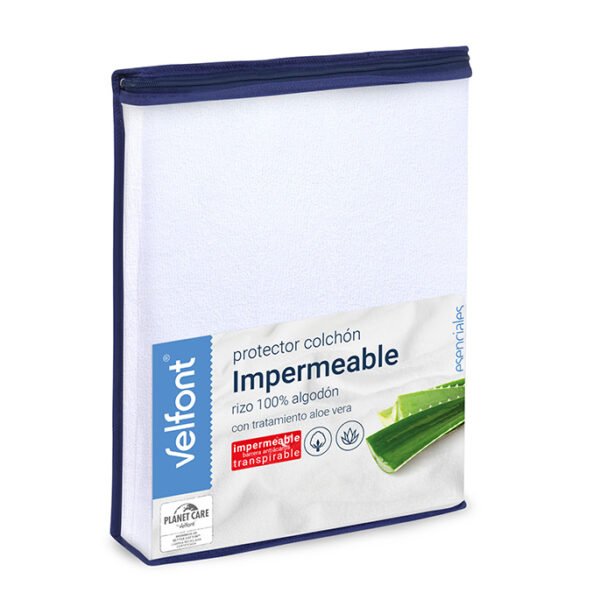 Protector de colchón Rizo Aloe Vera
