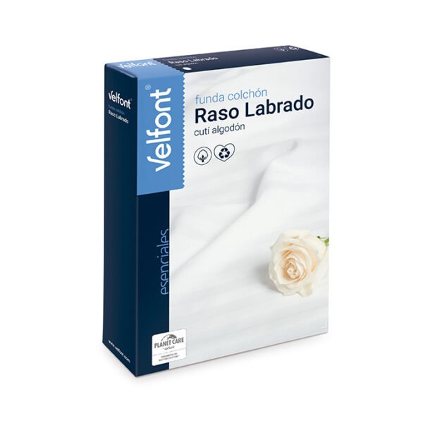 Funda de Colchón Raso Labrado