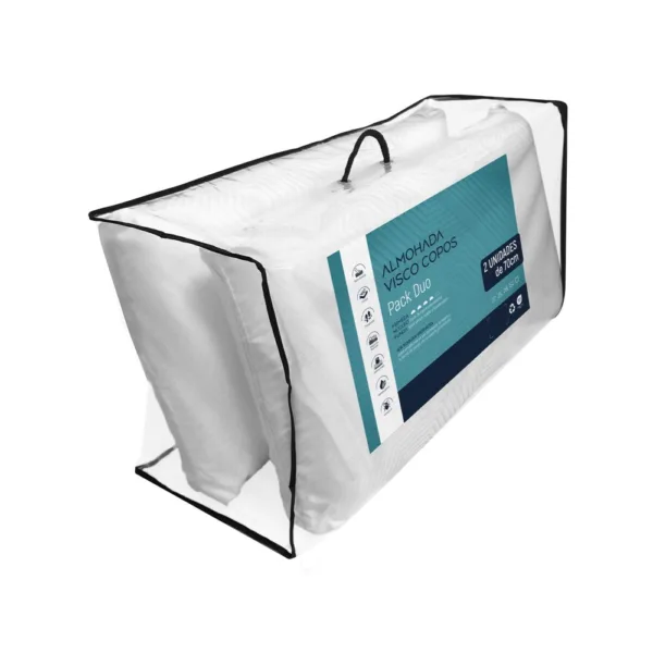 Almohada Visco Copos Pack Duo