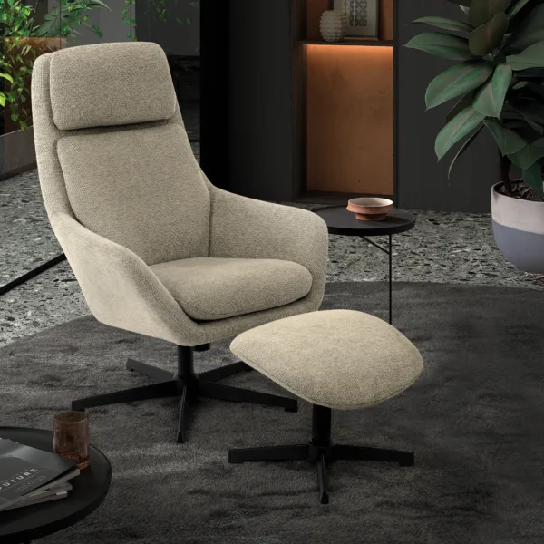 Sillón Nápoles Fijo + Reposapiés