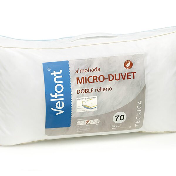 Almohada de Plumon Natural Micro Duvet (Una Funda)