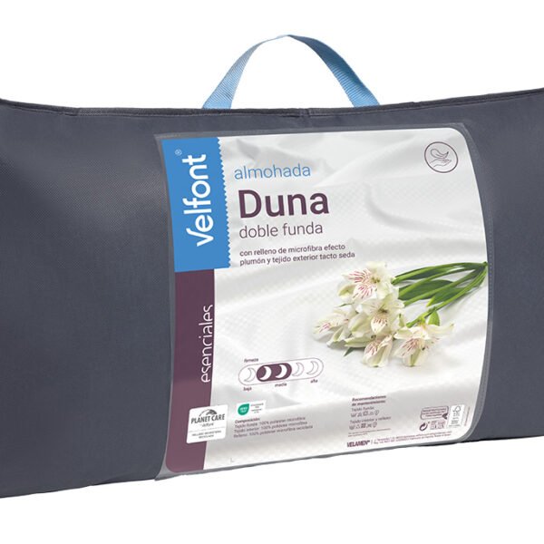 Almohada de Fibra Duna (Doble Funda Ribete)