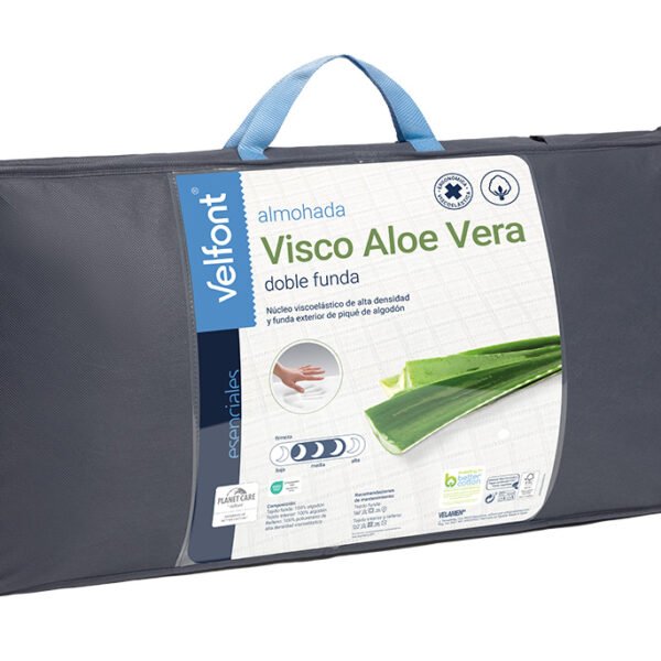 Almohada de Visco Aloe Vera (Doble Funda)